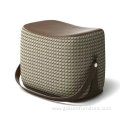 Leather Fancy Ottoman Stool for Interior Design